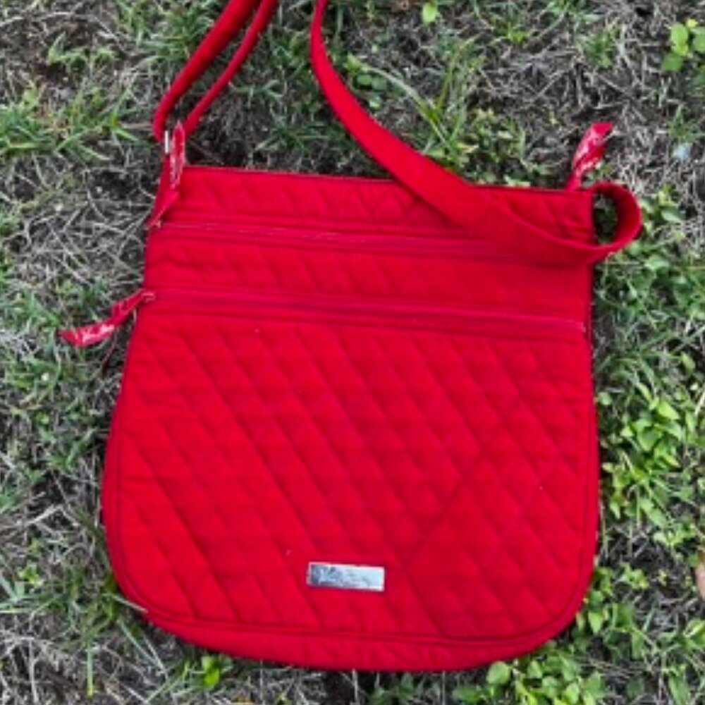 Vera Bradley Hipster Crossbody in "Tango Red"